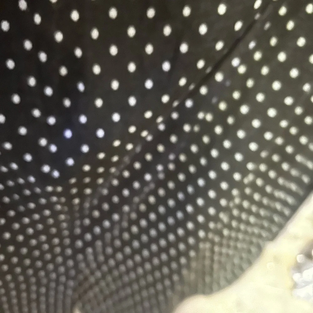 Lane Bryant Black and White Dotted Pencil Skirt - Picture 1 of 6